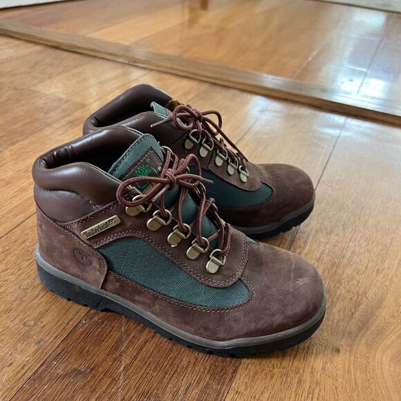Timberland Brown Junior Field Boot Size US 5.5 - Picture 5 of 6